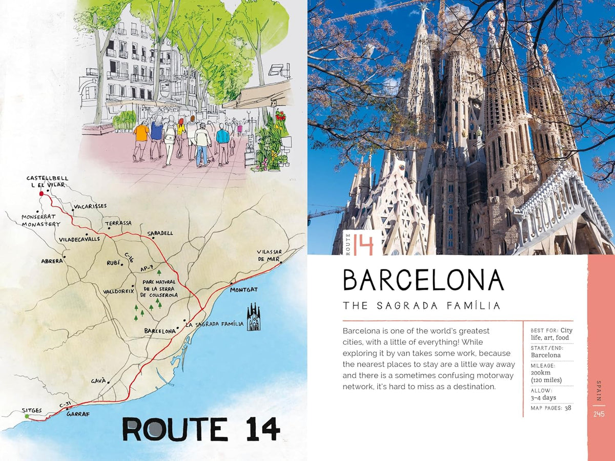 Take the Slow Road: Spain and Portugal – sample interior pages 7