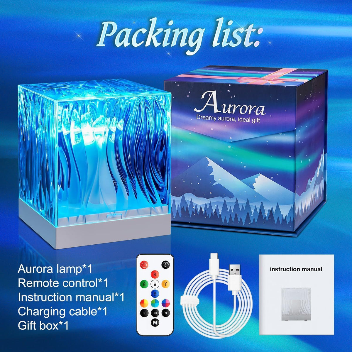 Sensory Lights Northern Lights Projector Birthday Gifts Decoration