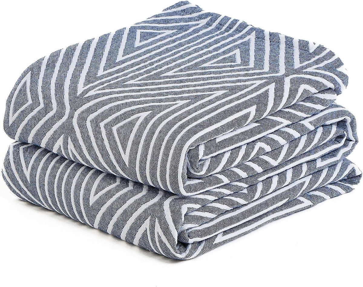 Muslin Throw Blanket,Sofa Throws Large 3 Seater