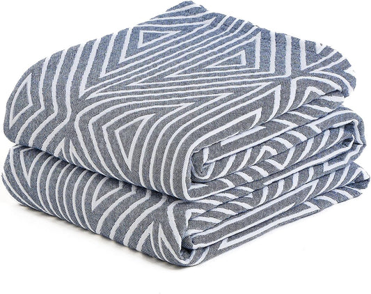 Muslin Throw Blanket,Sofa Throws Large 3 Seater