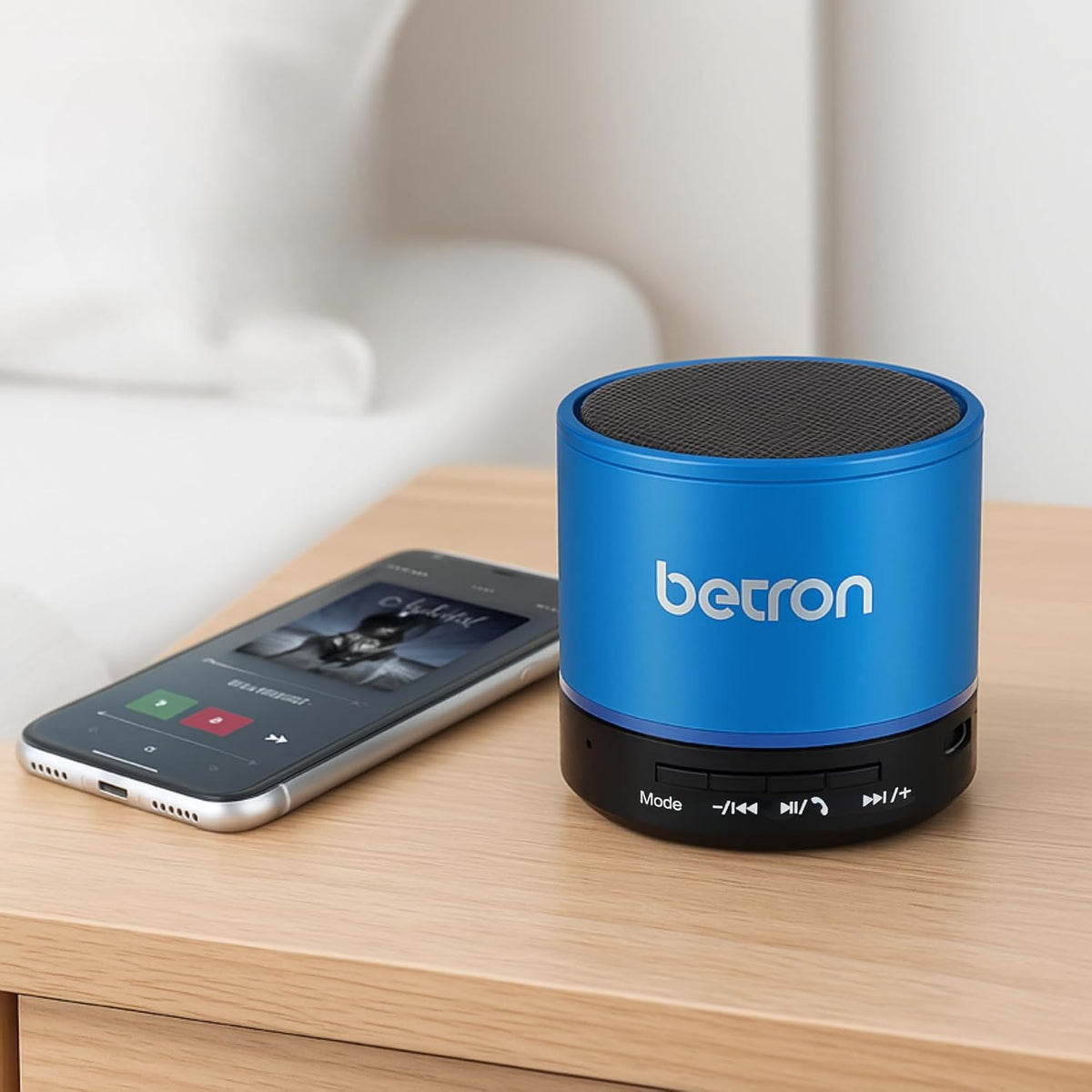 KBS08 Bluetooth Speaker, Wireless, Portable, Mini, Blue