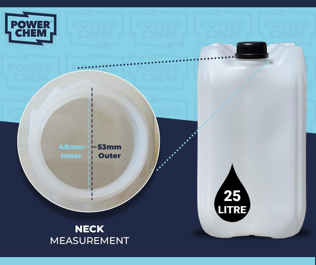 2 X 25L Water Container UN Food Grade Jerry Can Liquid Chemical DG Storage