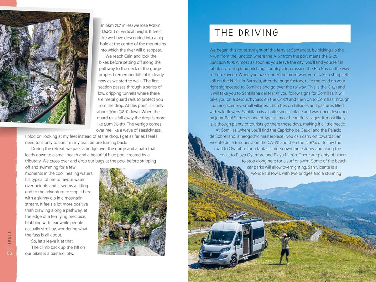 Take the Slow Road: Spain and Portugal – sample interior pages 2