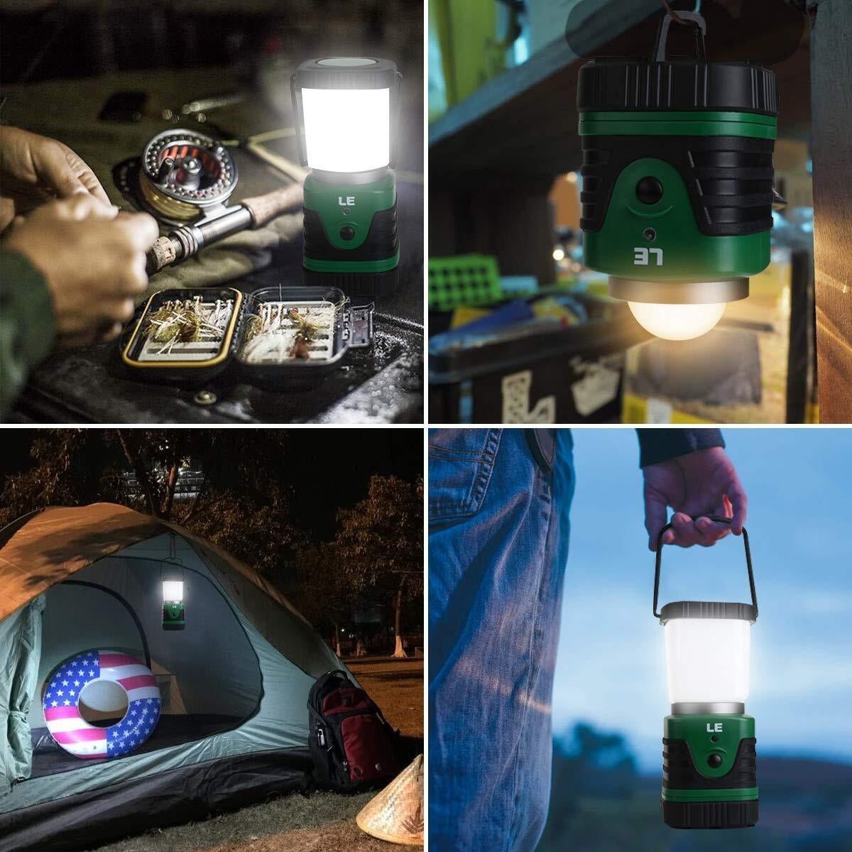 Compact LED camping lantern for van life, tent camping, and outdoor adventures — portable, bright, and durable.