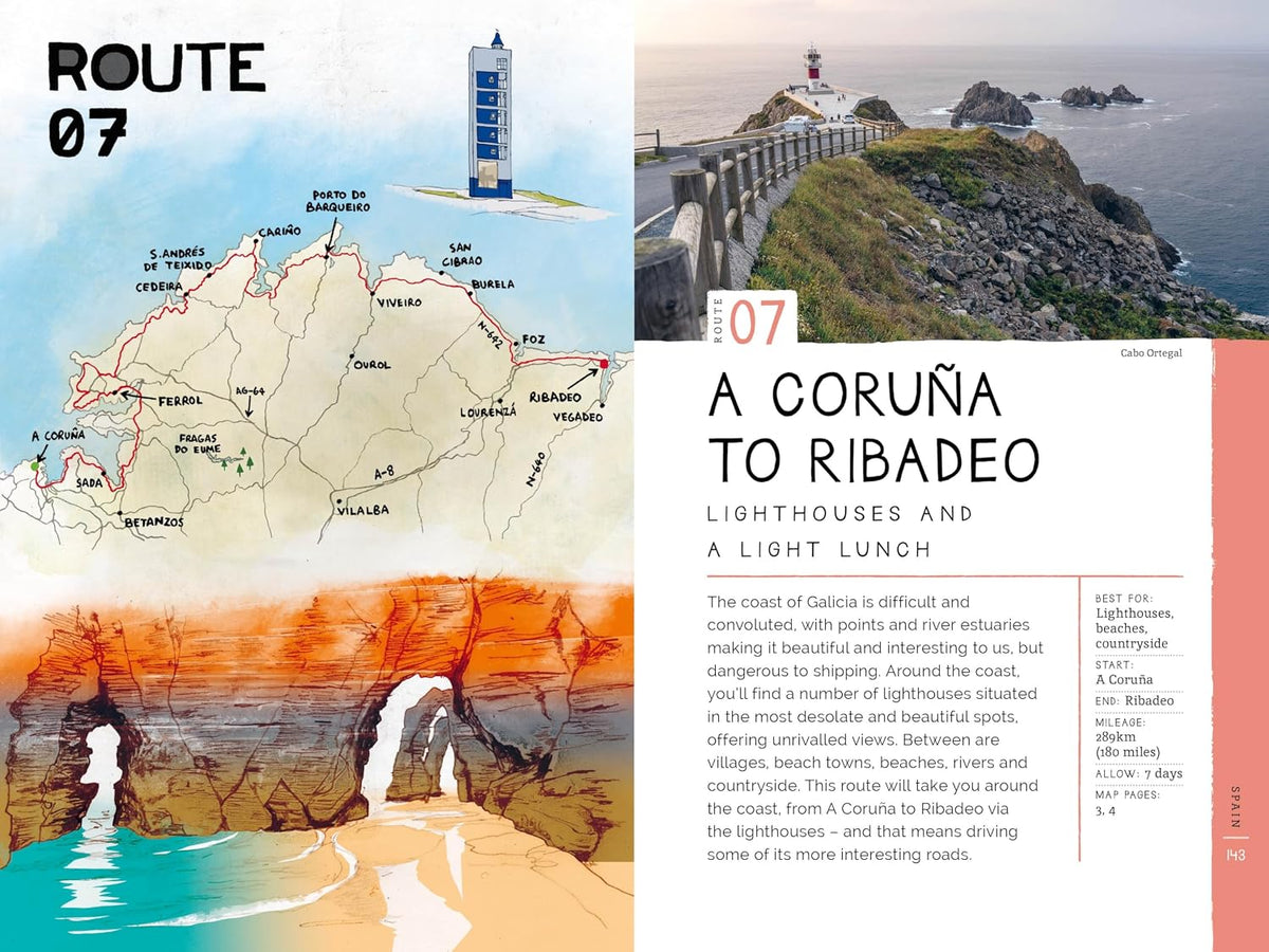 Take the Slow Road: Spain and Portugal – sample interior pages 6