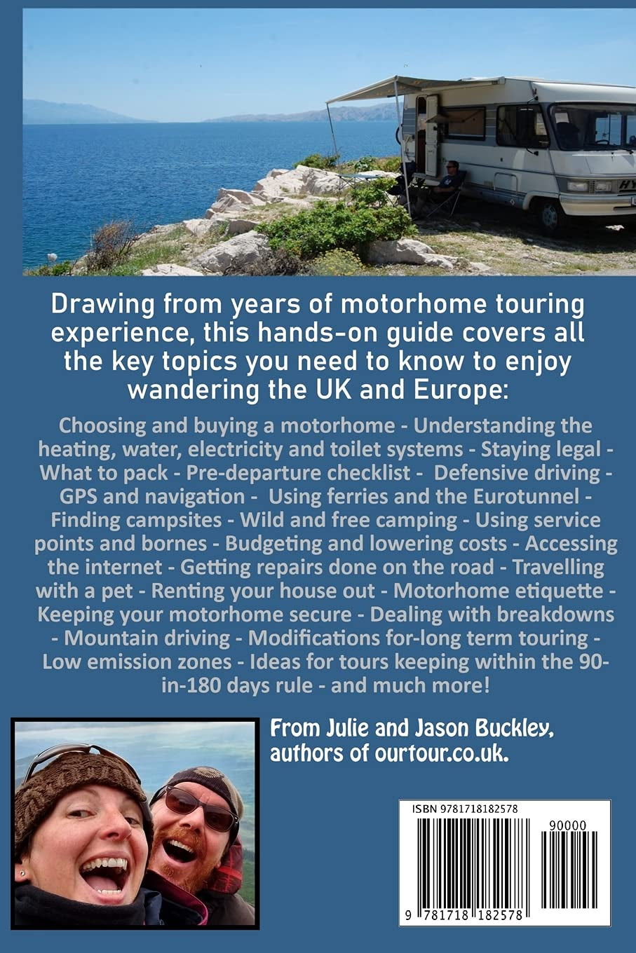 The Motorhome Touring Handbook – back cover
