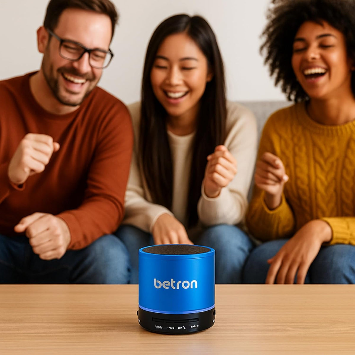 KBS08 Bluetooth Speaker, Wireless, Portable, Mini, Blue