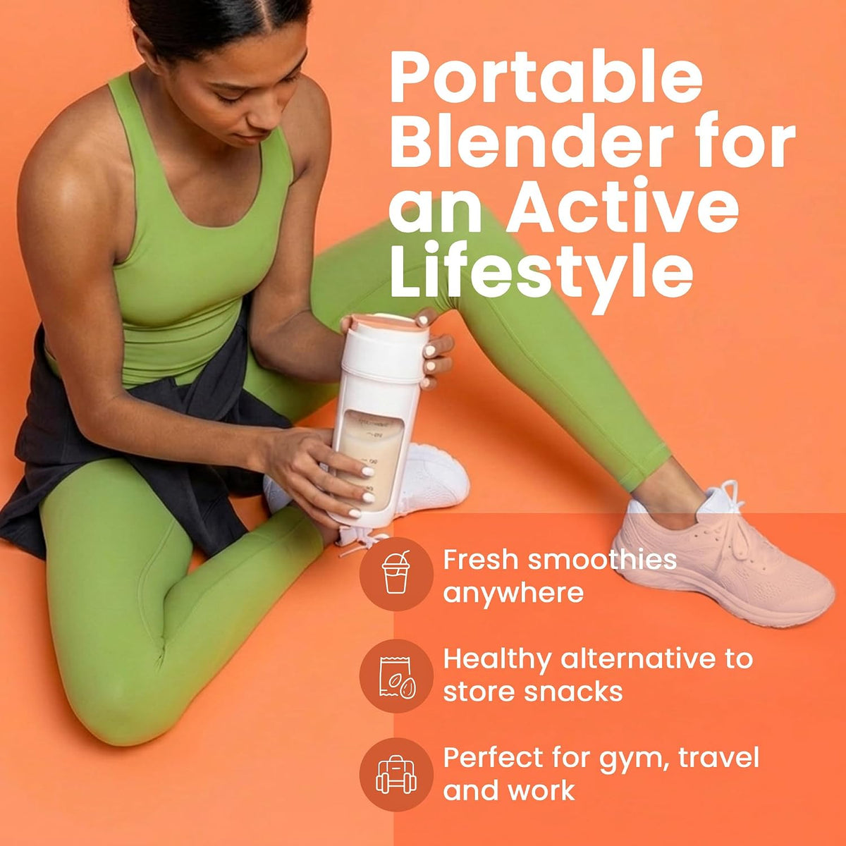 450ml USB-C Portable Blender – blender used after exercise