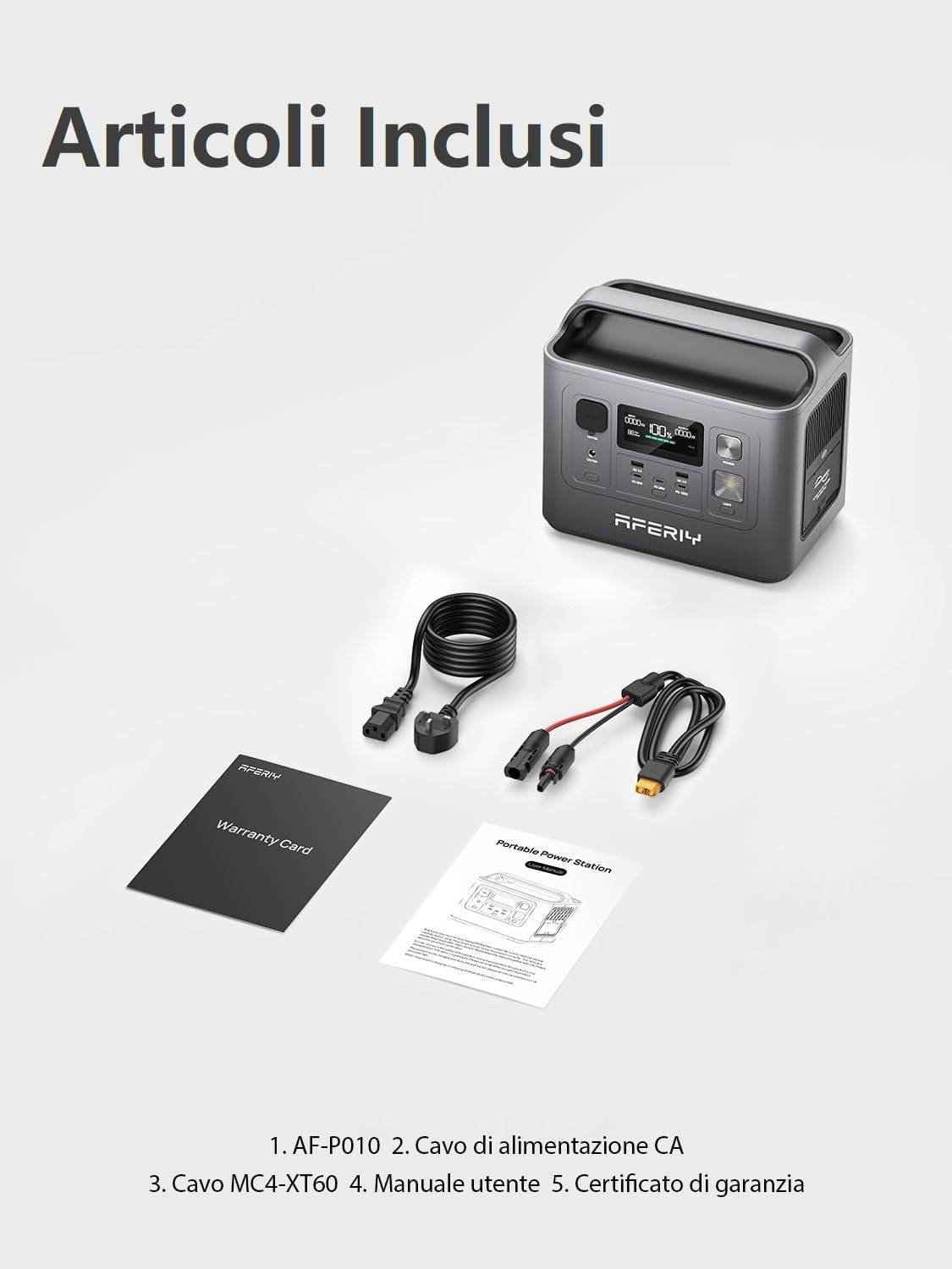 Portable Power Station 800W, 512Wh Power Station Lifepo4 Battery, 1 Hour Fast Charging, AC 220V-240V, UPS, 3500+ Charge Circles, Solar Generator for Camping/Rv/Home Backup, 7-Year Warranty