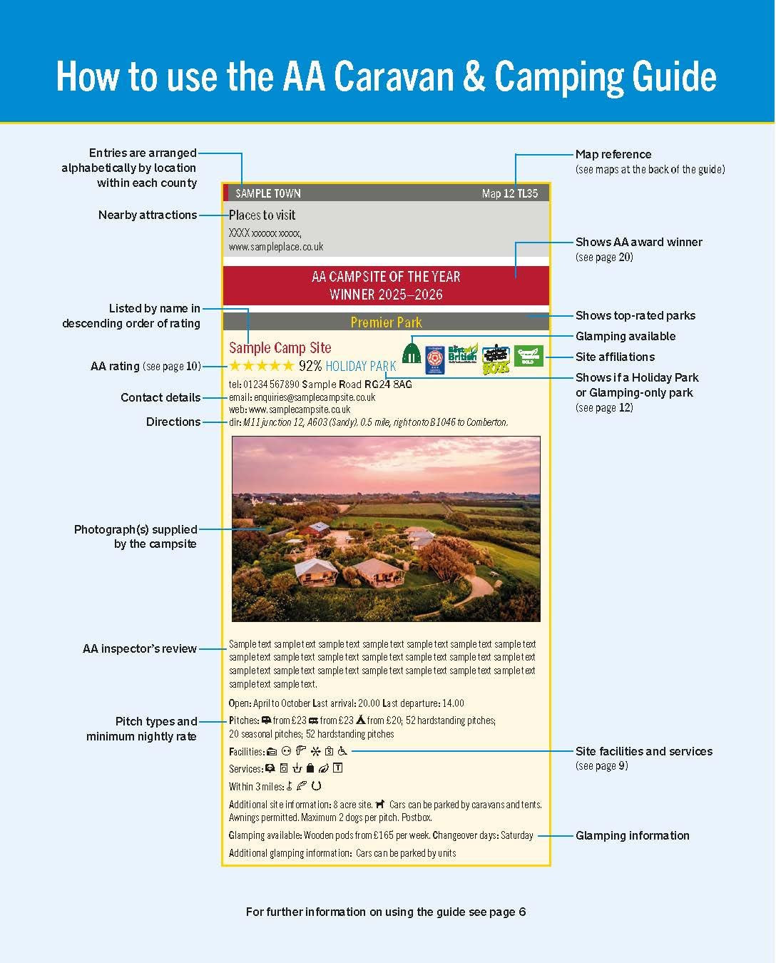AA Caravan & Camping Britain 2026 (The AA Caravan and Camping Guide 2026)