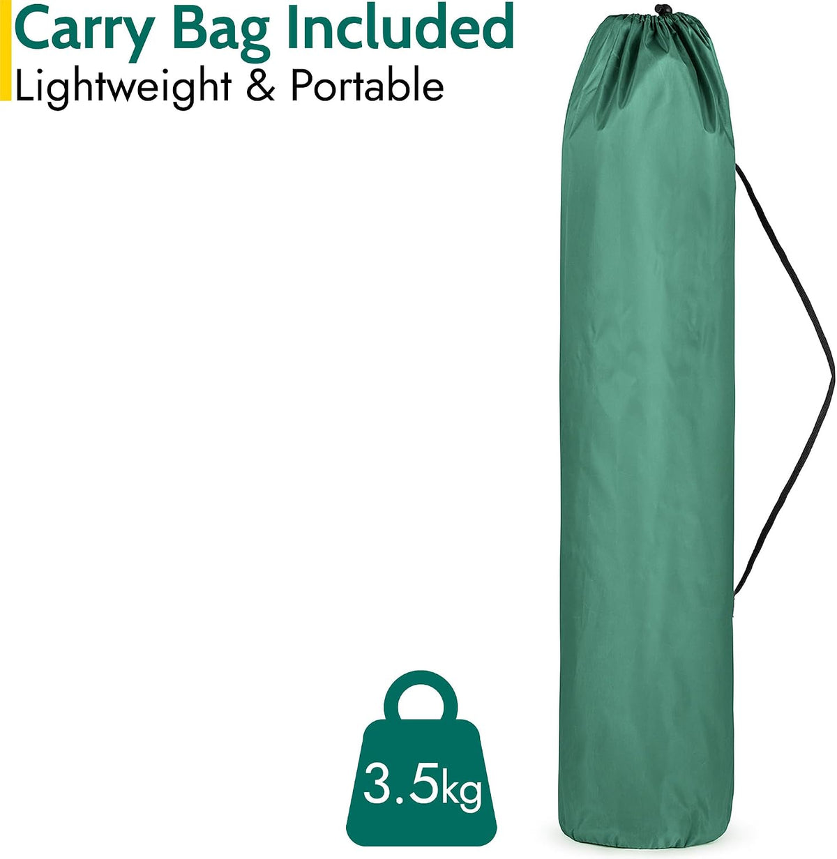 Trail Kestrel High Back Camping Chair, Green