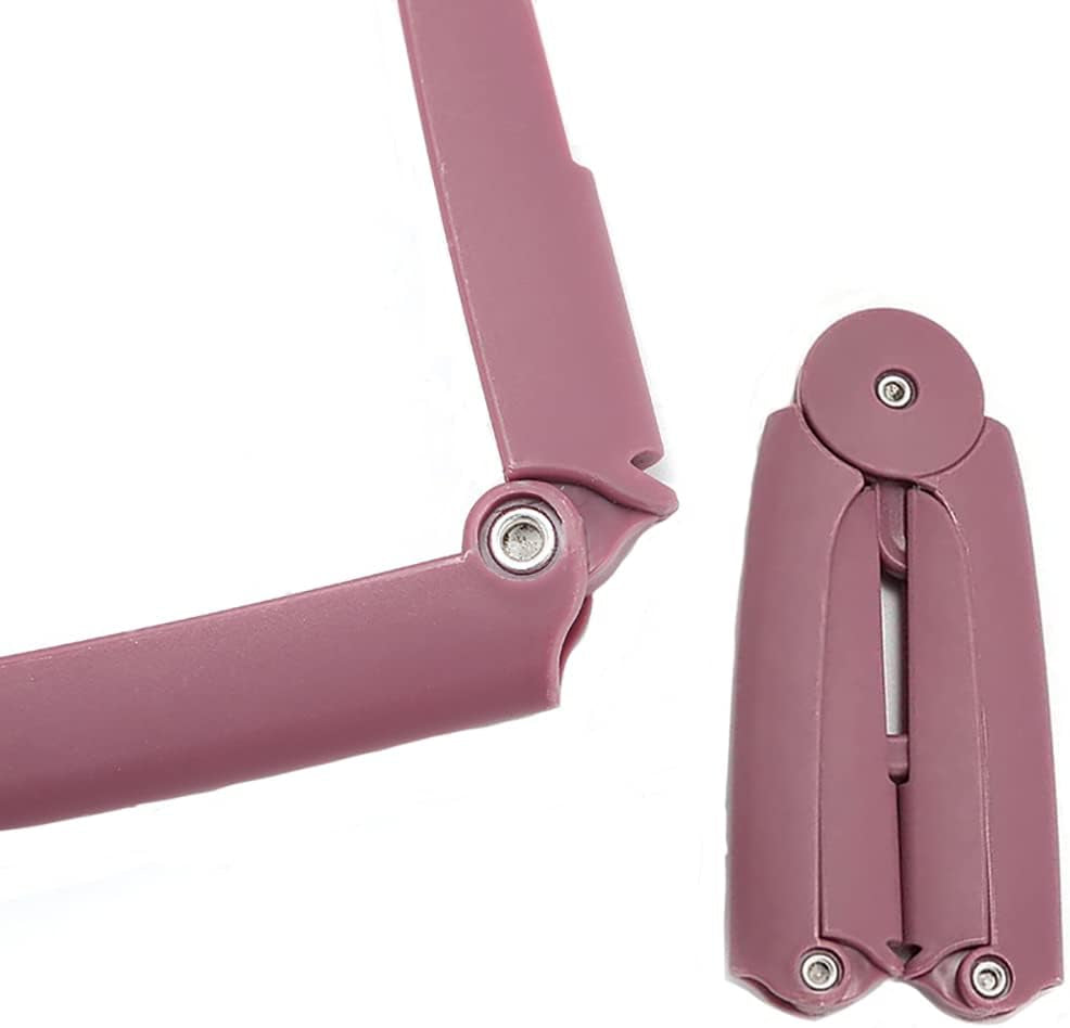 Folding Travel Clothes Hangers – Pack of 4 – folding hinge close-up