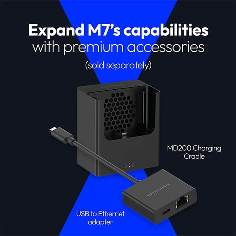Nighthawk M7 5G Esim Portable Wifi Router, Wifi 7, up to 3.6 Gbps
