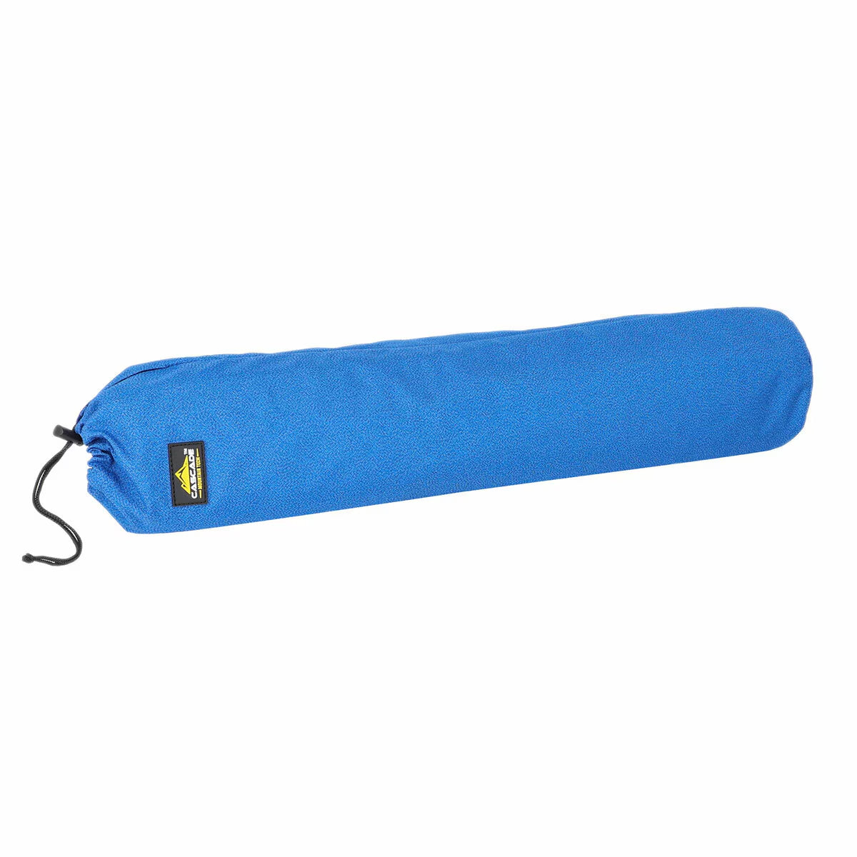 Blue drawstring storage bag for van life gear and outdoor adventures