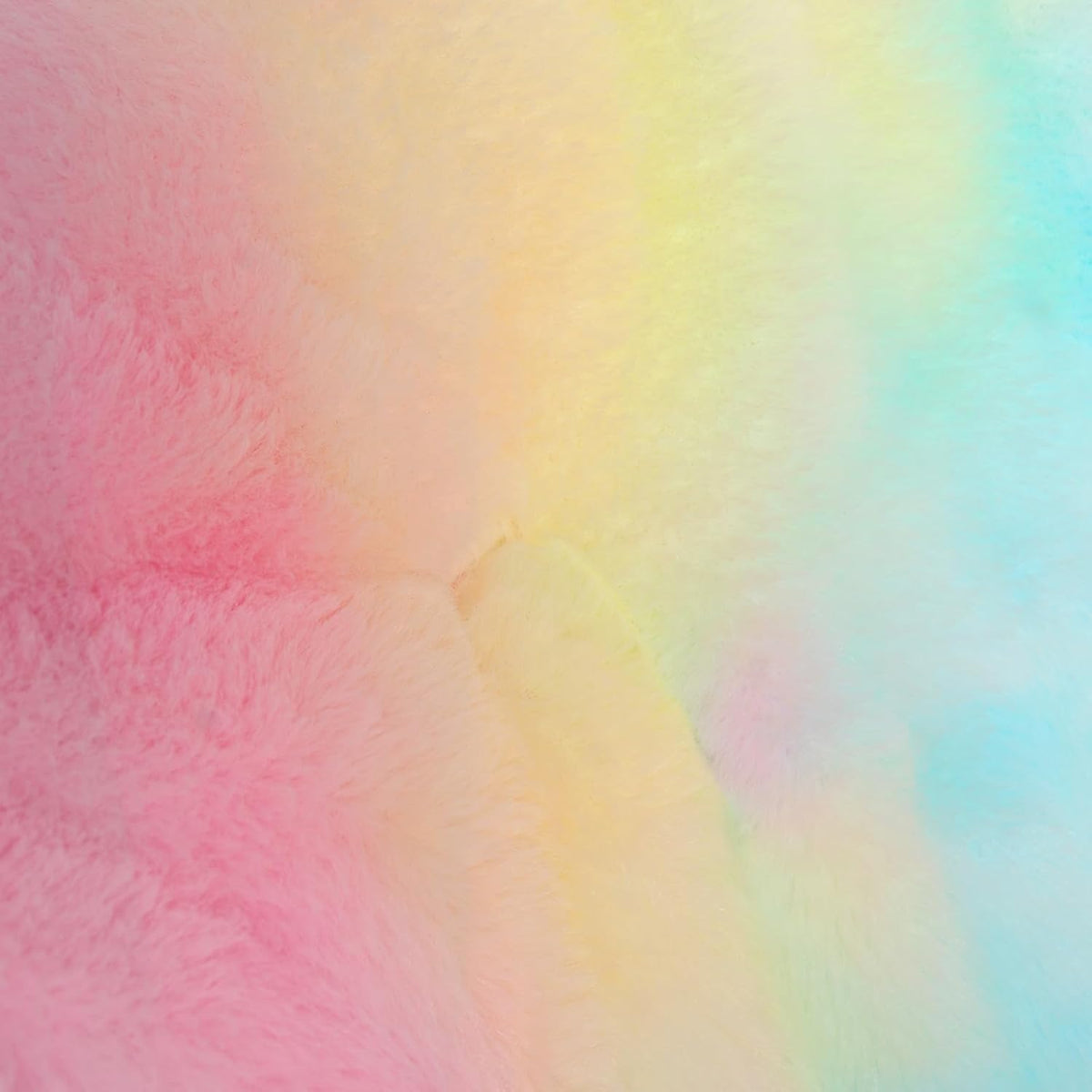 Kids' Tie-Dye Folding Moon Chair – tie-dye plush fabric close-up