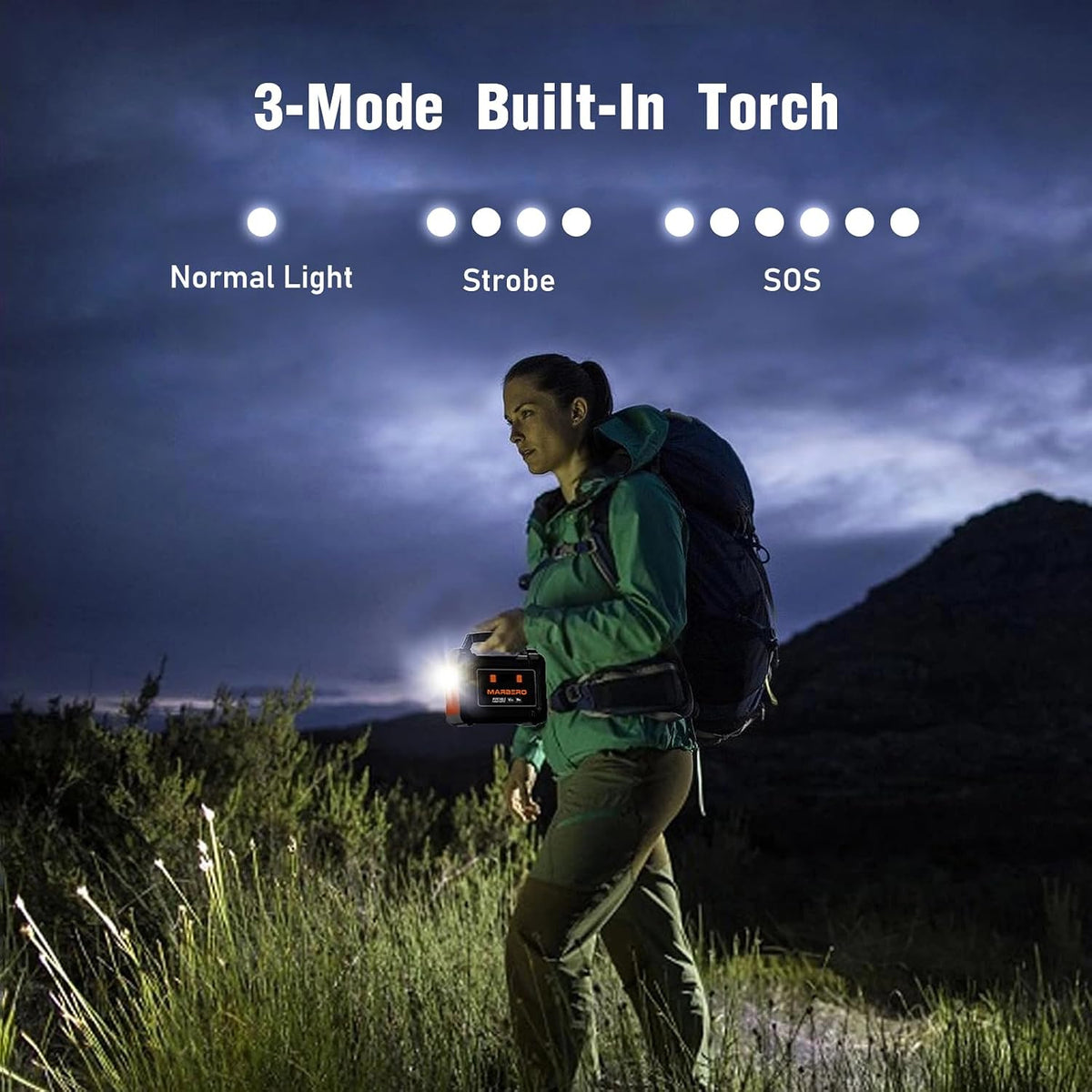 100W Portable Power Station 26,400Mah Power Bank with Plug Socket