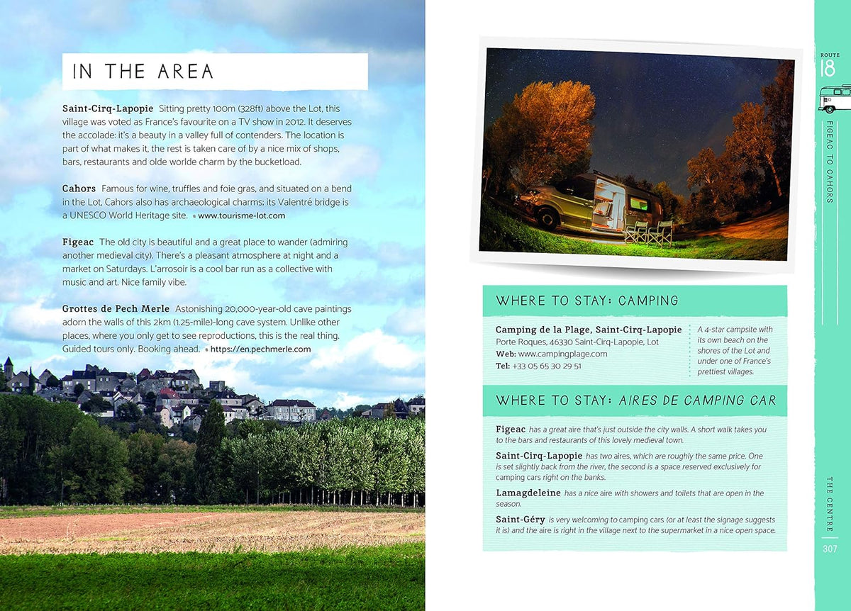 Take the Slow Road: France – sample interior pages 6