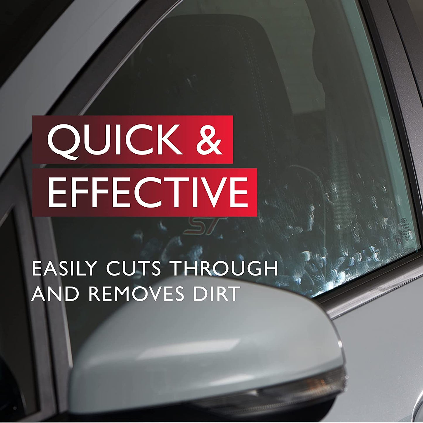 Quick & effective van window cleaner removes dirt easily for van life adventures