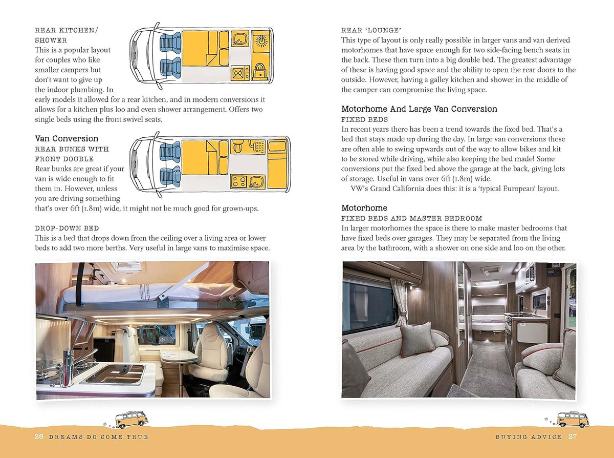 The Camper Van Bible: The Glovebox Edition – sample interior pages 3