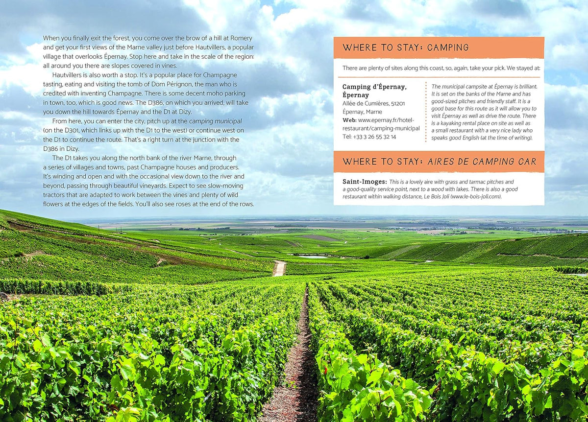 Take the Slow Road: France – sample interior pages 3
