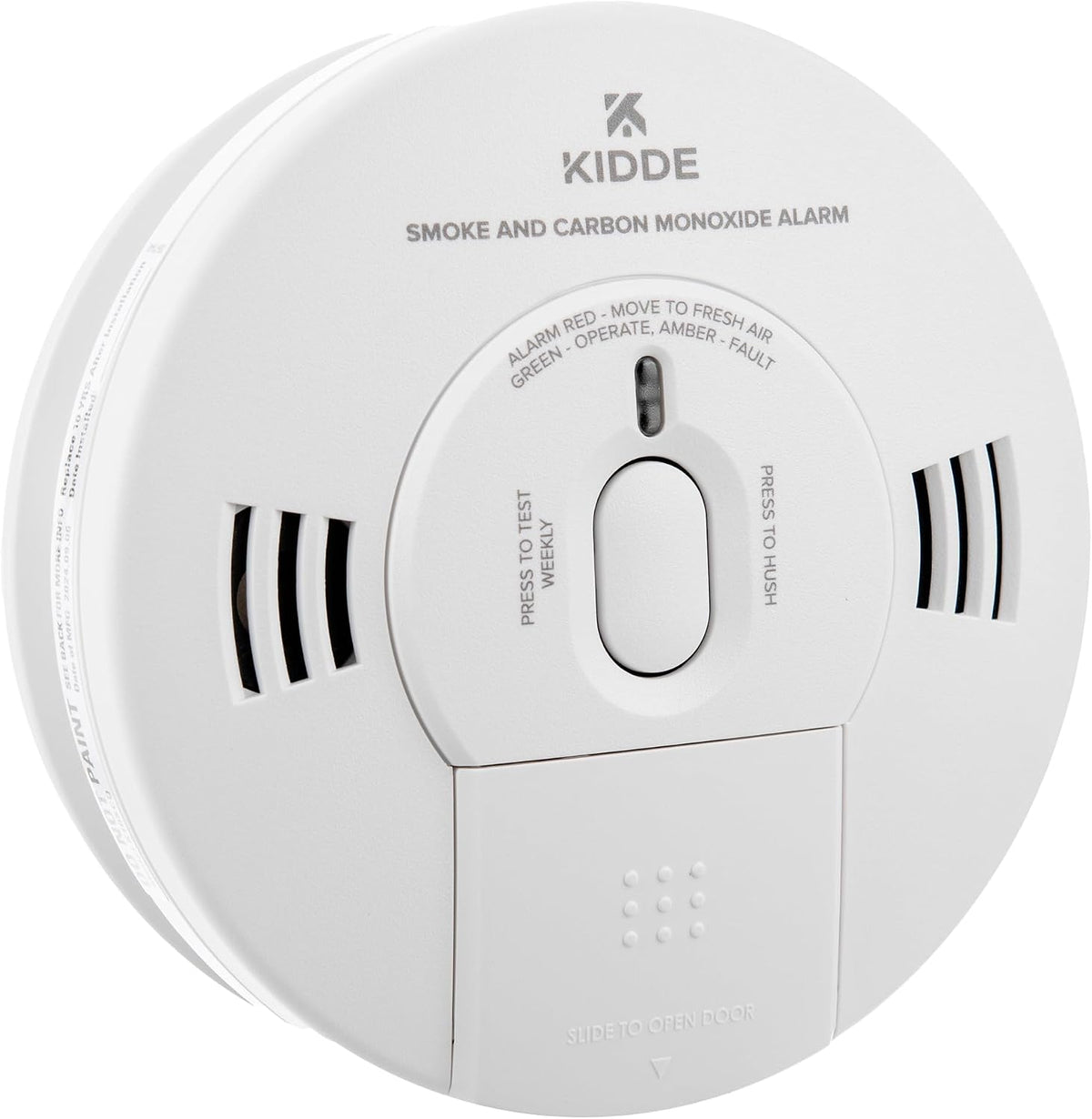 10SCO Combination Smoke and Carbon Monoxide Alarm with Voice Notification, White