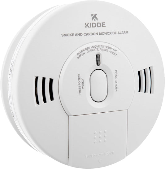 10SCO Combination Smoke and Carbon Monoxide Alarm with Voice Notification, White