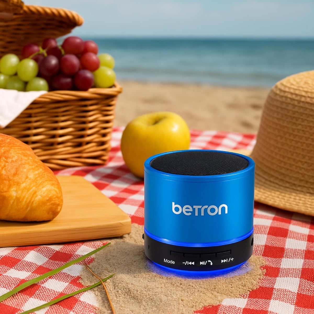 KBS08 Bluetooth Speaker, Wireless, Portable, Mini, Blue