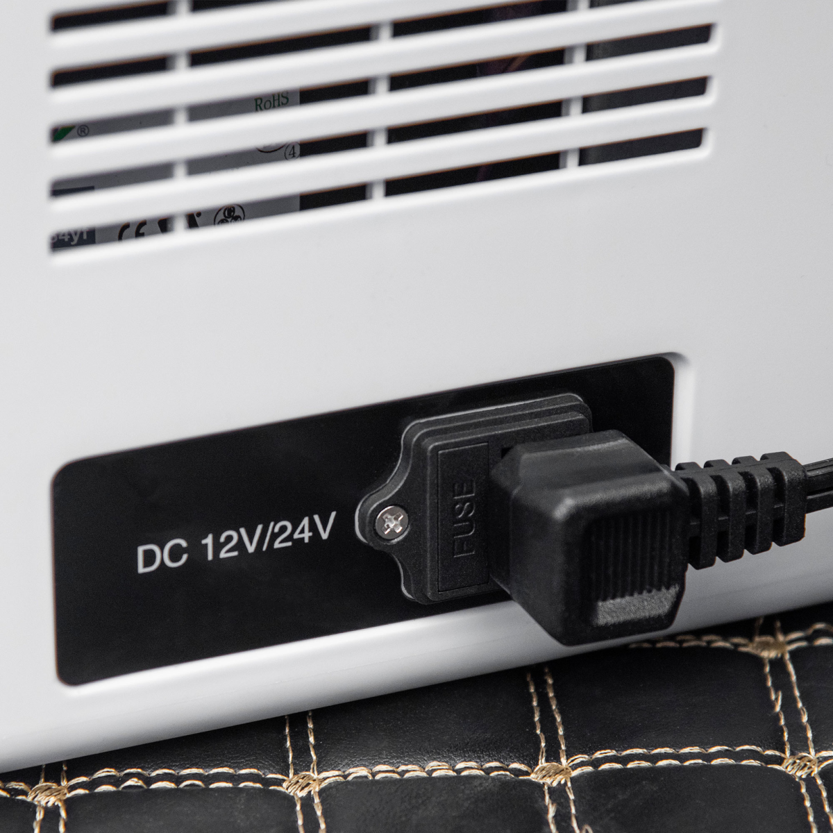DC 12V/24V van heater plug-in port for camper van accessories and van life essentials