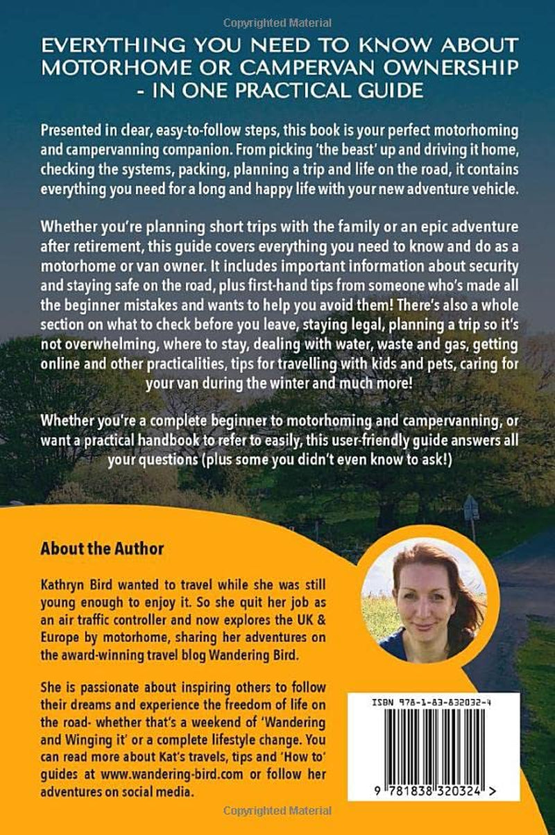 Motorhoming Made Simple: A Beginner's Guide – back cover