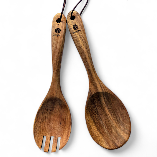 Acacia Salad Servers