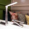 Adjustable LED desk lamp for van life, camping, or cozy indoor reading spaces