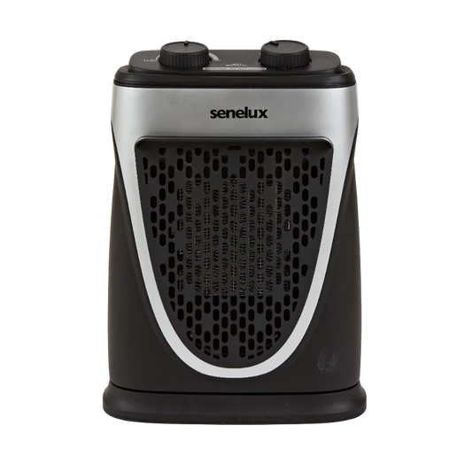 Senelux compact ceramic heater for van life, camper vans, and outdoor adventures