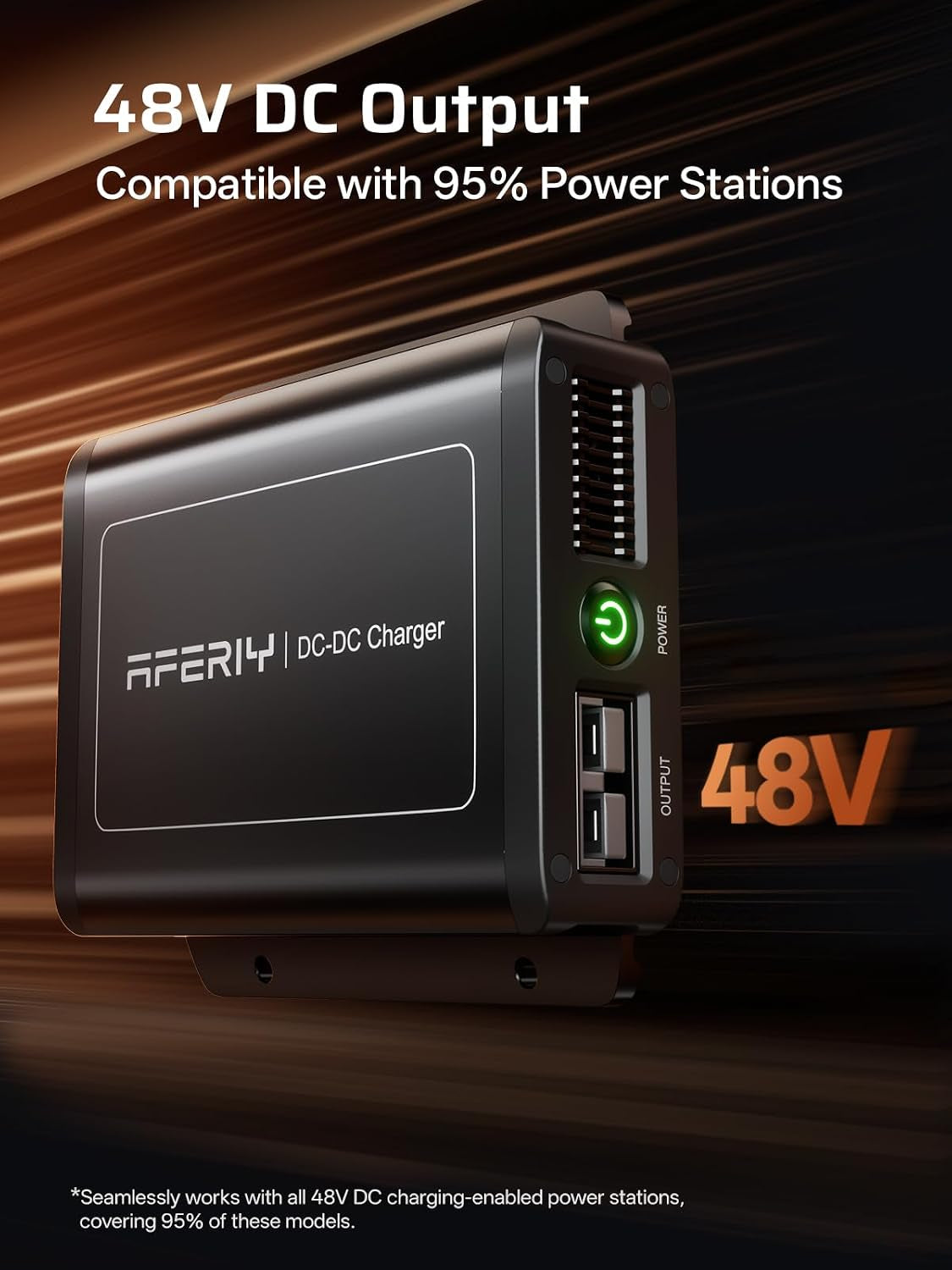 P210 Portable Power Station with DC600, 2048Wh LFP Backup, 600W Alternator Charger, 6X Faster than Cigarette Chargers, Compatible with 95%  Solar Generator, Perfect for Road Trips, Rving