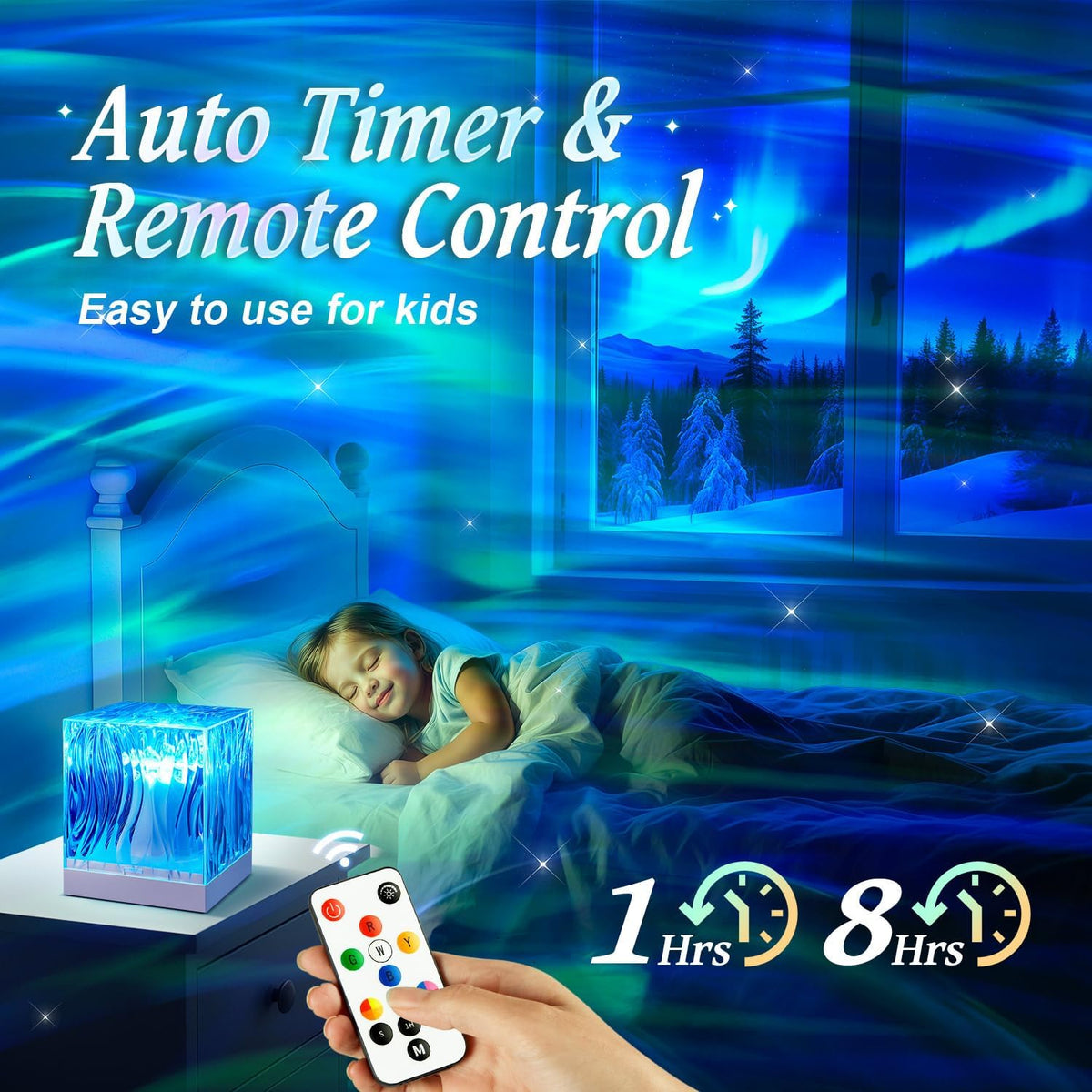 Sensory Lights Northern Lights Projector Birthday Gifts Decoration