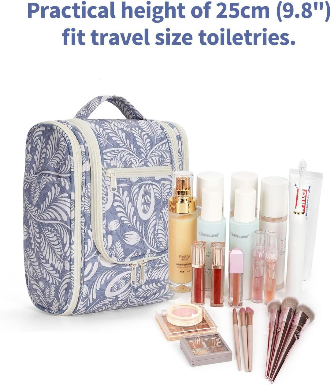 Hanging Toiletry Bags for Women, Travel Wash Bag for Toiletries