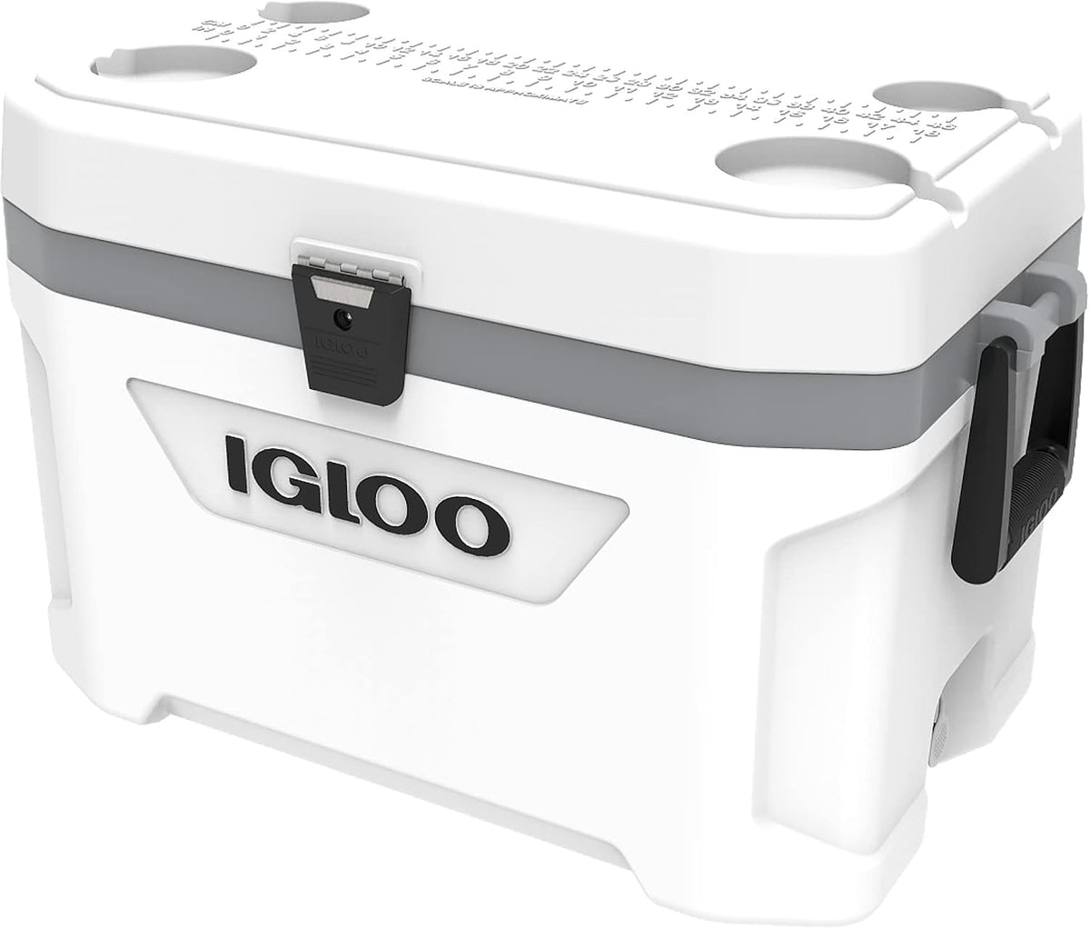 Marine Ultra Cool Box, White/Grey, 51 Litre