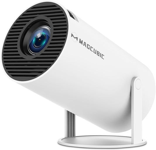 Mini Projector 4K Support, Auto Keystone Smart Portable Projector