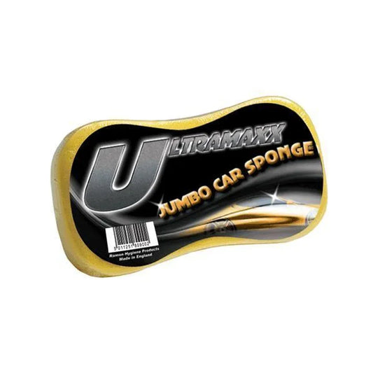Ultramaxx jumbo car sponge for van cleaning, UK-made wash tool for campervan care