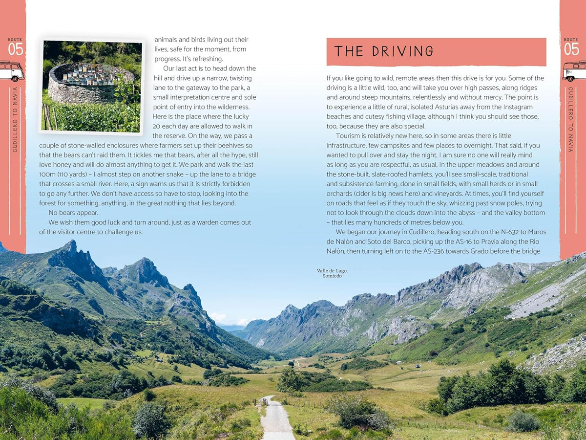 Take the Slow Road: Spain and Portugal – sample interior pages 3
