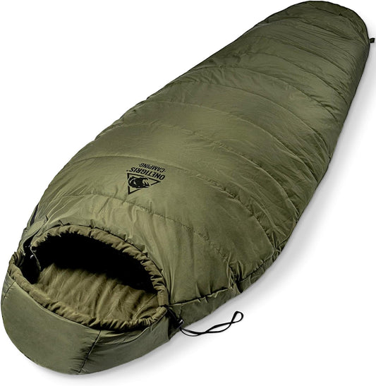 Bushcrafter’S Sleeping Bags, Mummy Sleeping Bag for Camping Hiking Backpacking, Survival Gear