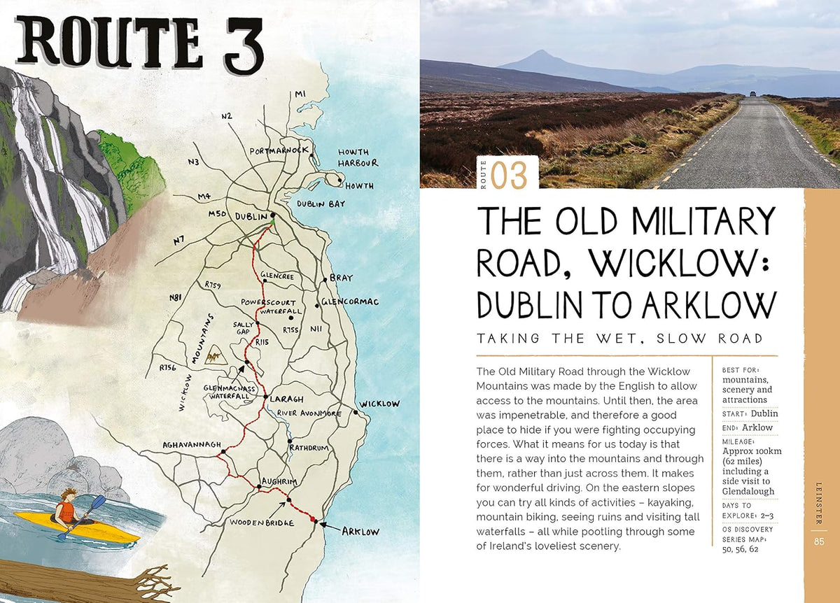 Take the Slow Road: Ireland – sample interior pages 2