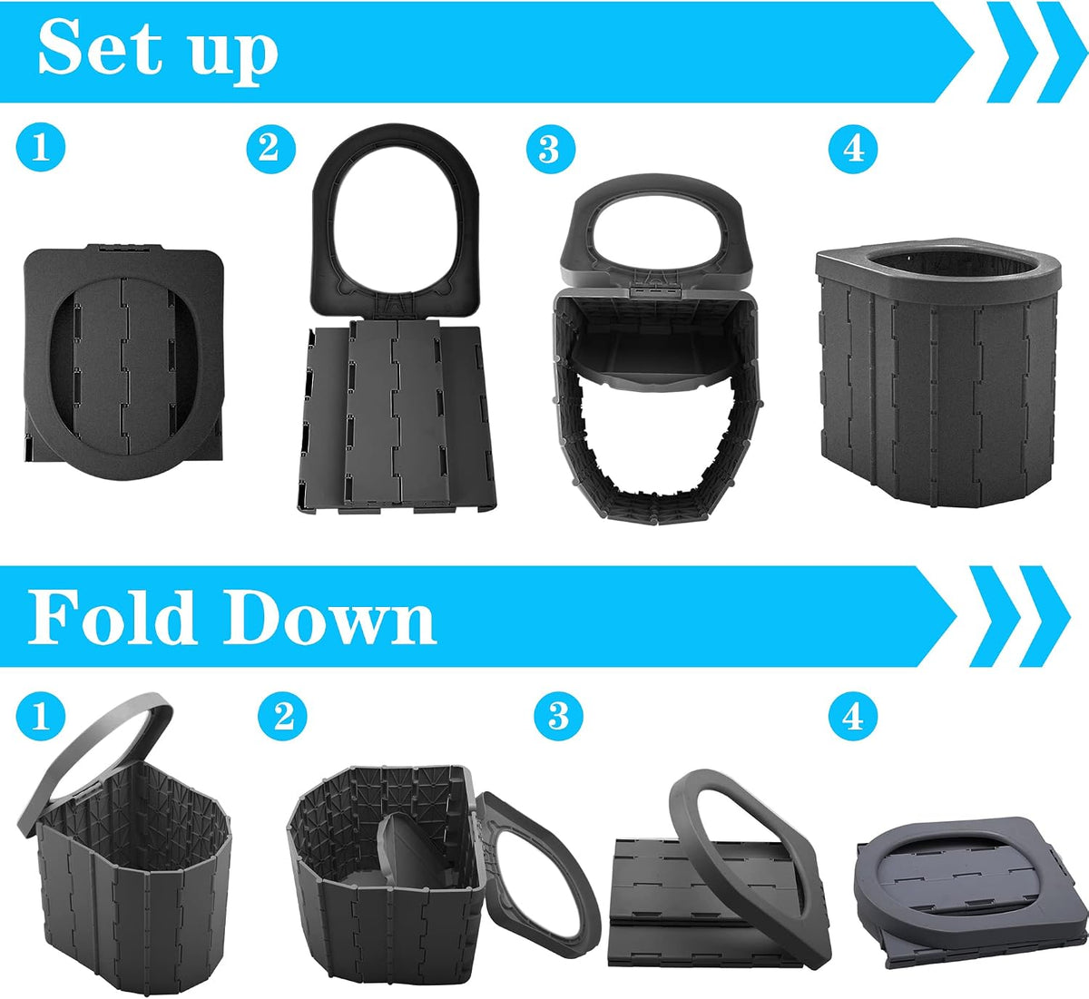 Portable Toilet, Camping Toilet, Camping WC