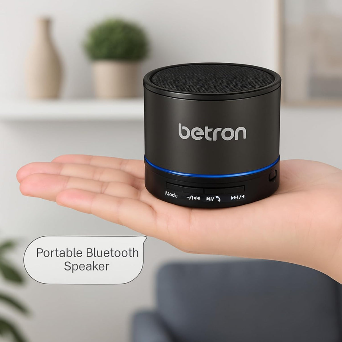KBS08 Bluetooth Speaker, Wireless, Portable, Mini, Titanium