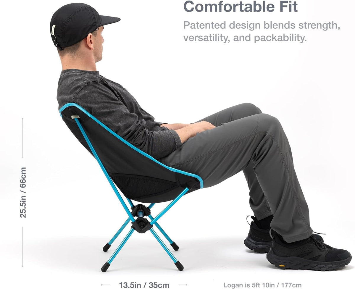 Chair One Original Lightweight Compact Folding Camping Chair, 0.89Kg Outdoor Chairs, Camping Chairs for Adult,Portable Chairs for Outside, Backpacking, Picnic, Adventures