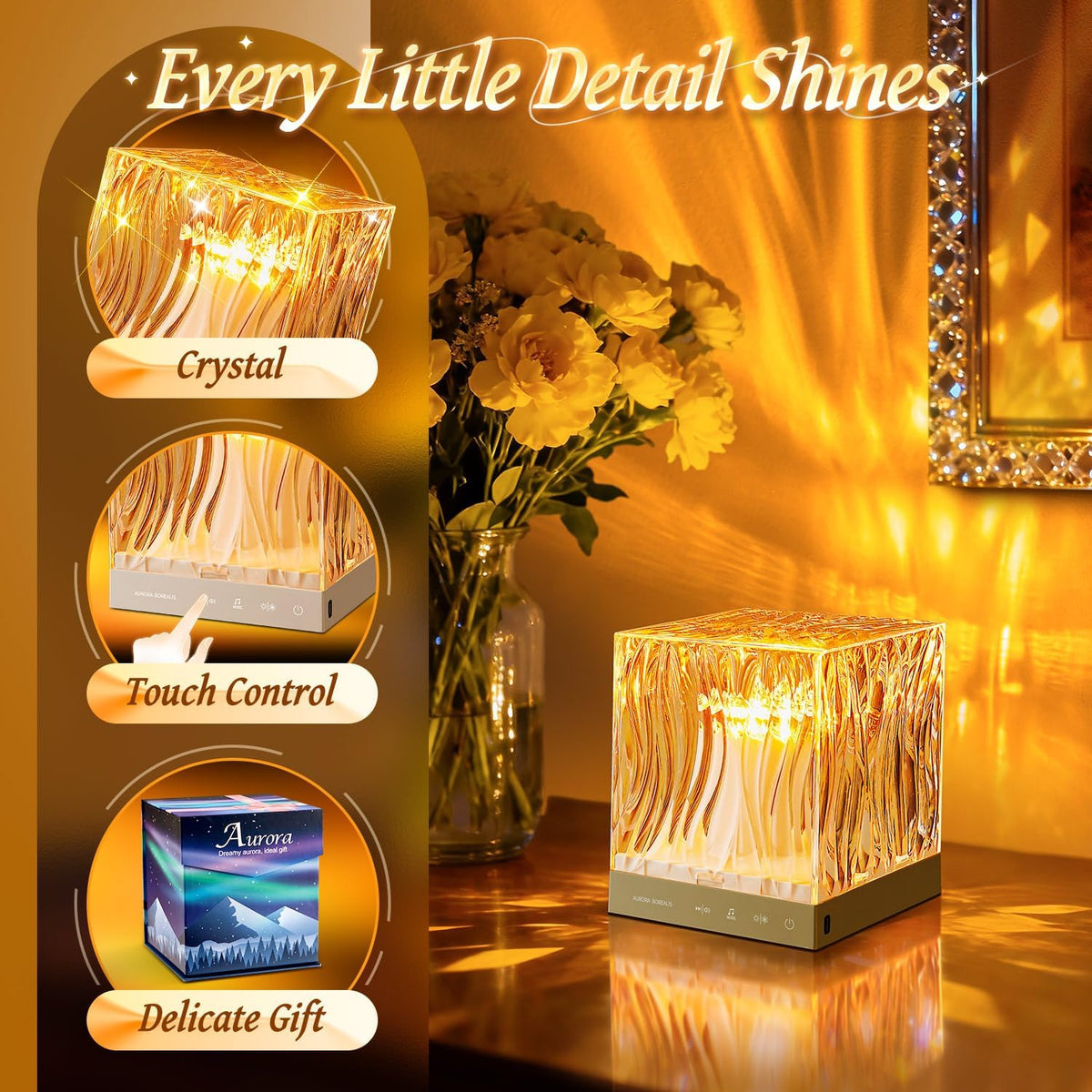 Sensory Lights Northern Lights Projector Birthday Gifts Decoration