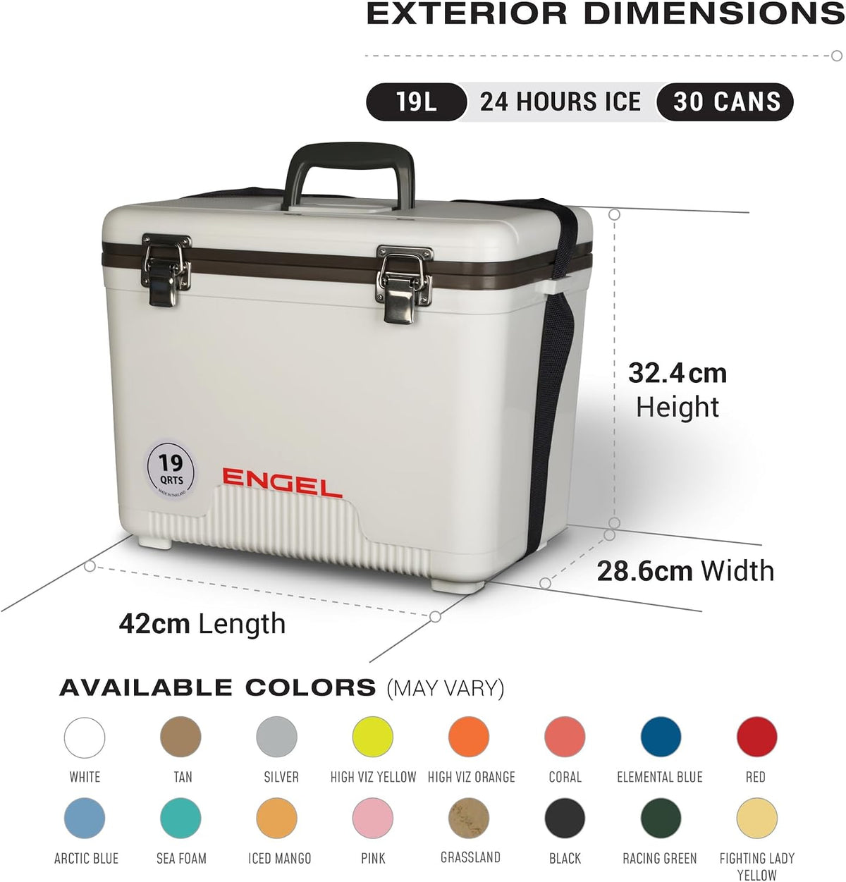 Cooler Box 18L Small Cool Box for Drinks and Food