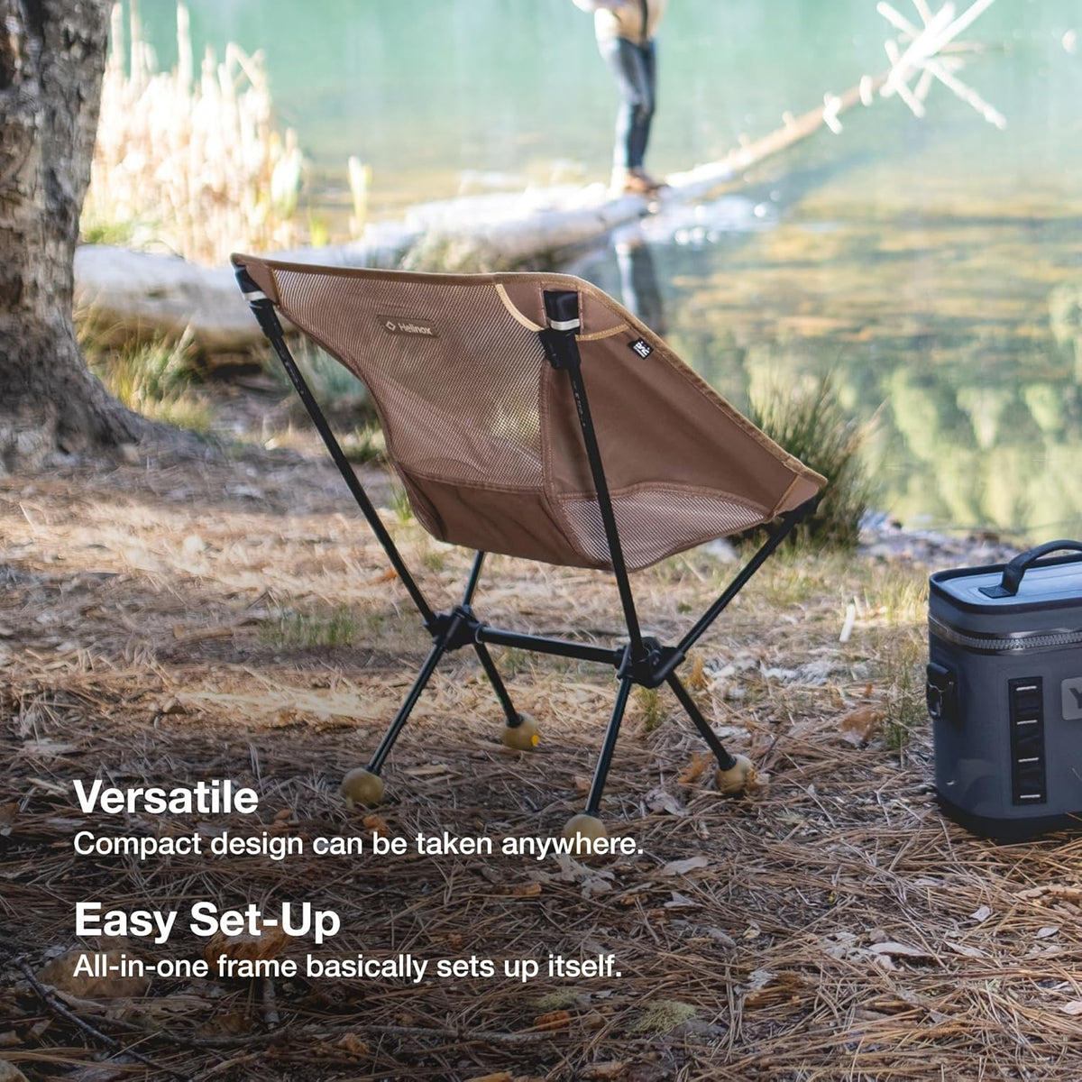 Chair One Original Lightweight Compact Folding Camping Chair, 0.89Kg Outdoor Chairs, Camping Chairs for Adult,Portable Chairs for Outside, Backpacking, Picnic, Adventures