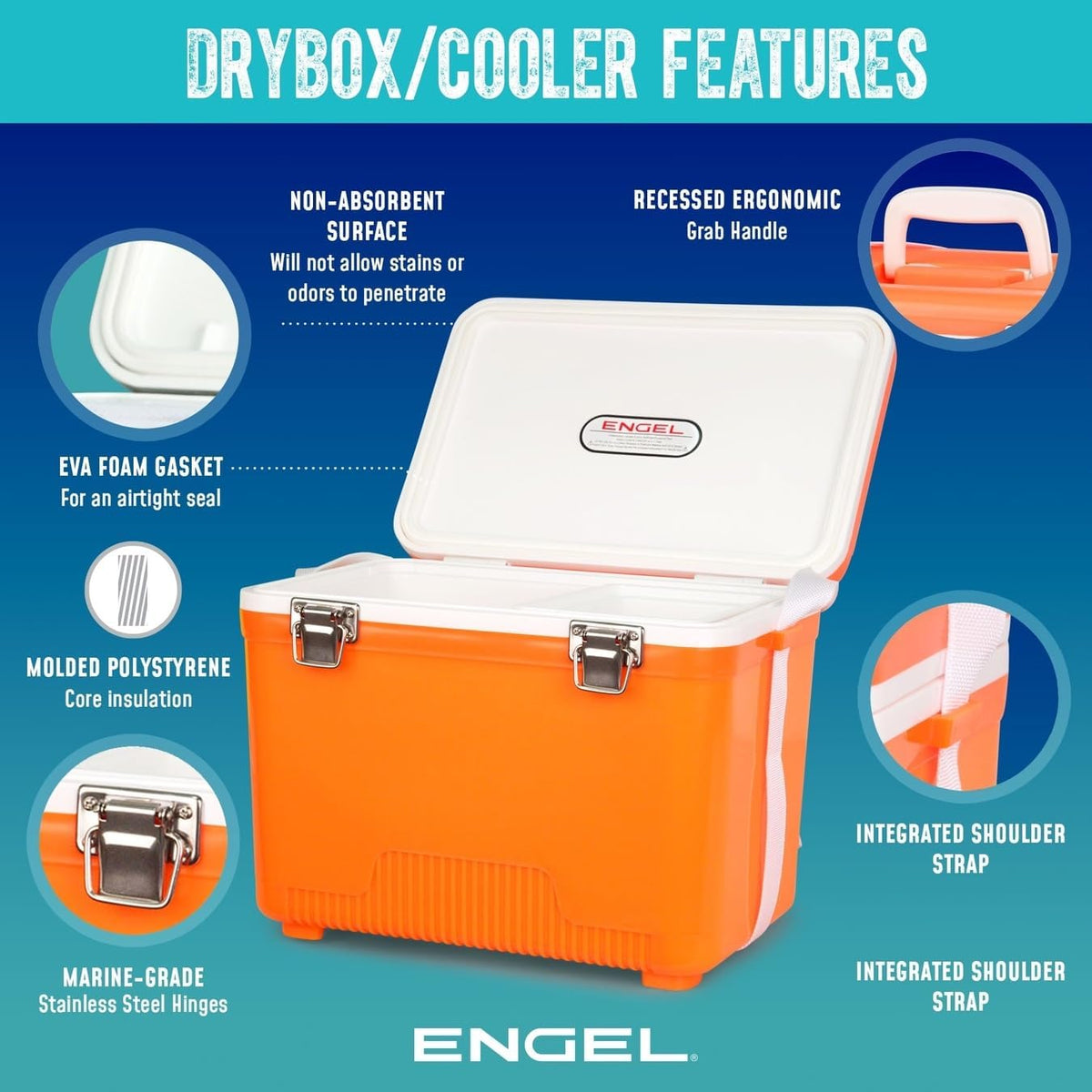 Cooler Box 18L Small Cool Box for Drinks and Food