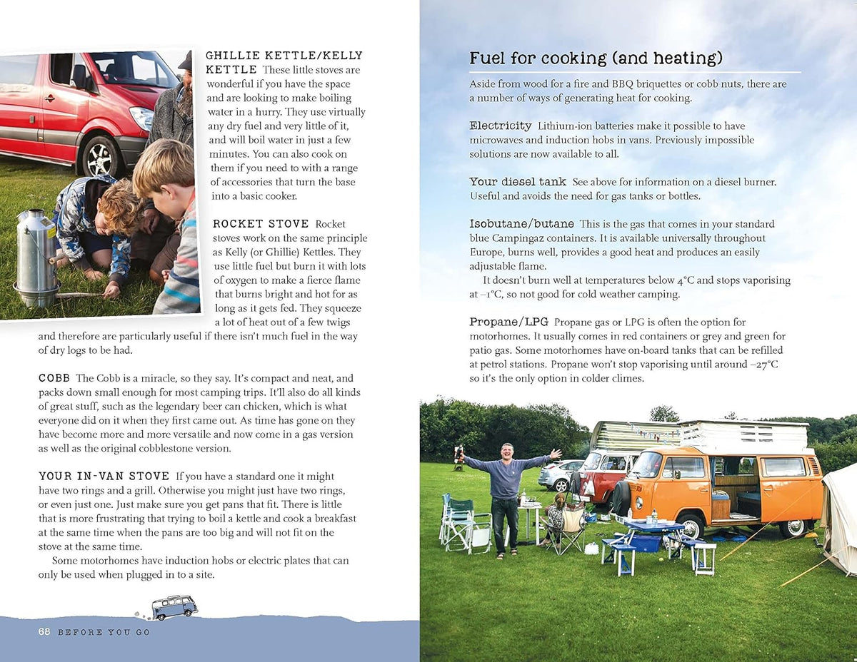 The Camper Van Bible: The Glovebox Edition – sample interior pages 5
