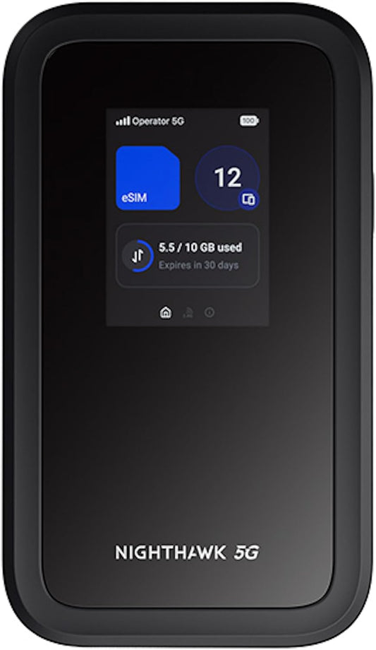 Nighthawk M7 5G Esim Portable Wifi Router, Wifi 7, up to 3.6 Gbps